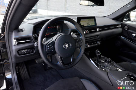 2021 Toyota Supra, interior